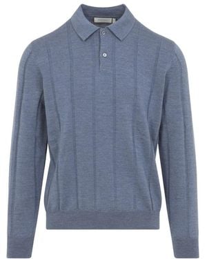 Canali Polo Shirts - Bleu