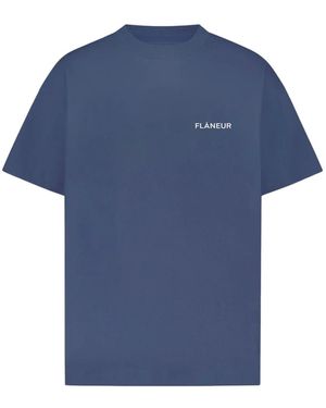 flâneur T-Shirts - Bleu