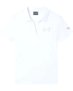 EA7 Polo Shirts - White