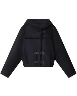 Isabel Marant Amiel Jas Met Capuchon En Toggle Sluitingen - Blauw