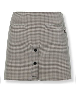Courreges Short Skirts - Gris