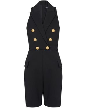 Balmain Playsuits - Black