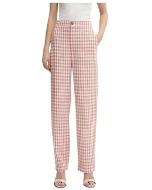 Moschino Broeken ,Wol Rechte Broek - Roze