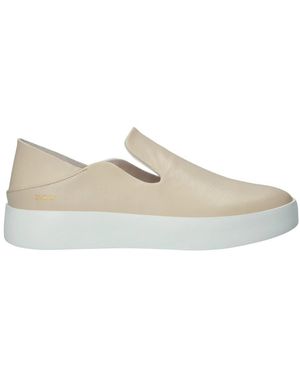 Blackstone Flora Lamb Slip-Ons - Weiß