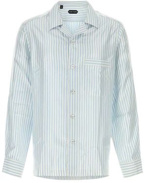 Tom Ford Casual Shirts - Blue