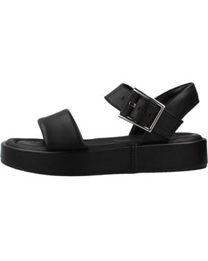 Clarks Flat Sandals - Negro