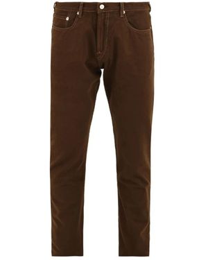 Paul Smith Broeken ,Bruin ,Katoen Tapered-Fit Jeans