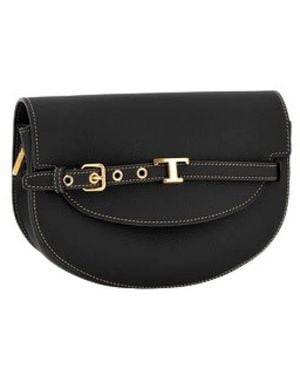 Tod's Tim Tracollina Tonda Mini - Schwarz