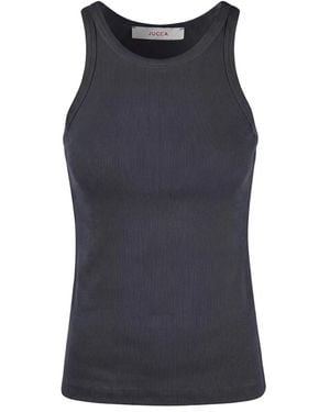 Jucca Sleeveless Tops - Blue