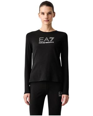 EA7 Long Sleeve Tops - Nero