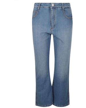 Ermanno Scervino Cropped Jeans - Blue