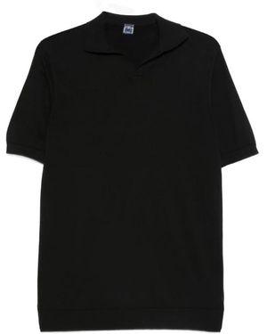 Fedeli Polo Shirts - Black