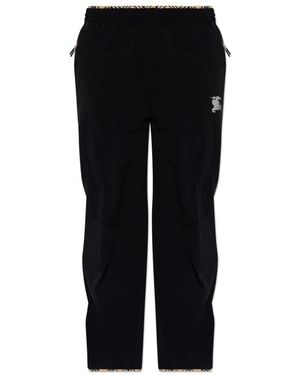 Burberry Straight Trousers - Negro