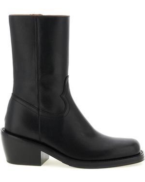 Dries Van Noten Cowboy & Biker Boots - Black