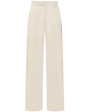 JW Anderson Straight Trousers - White