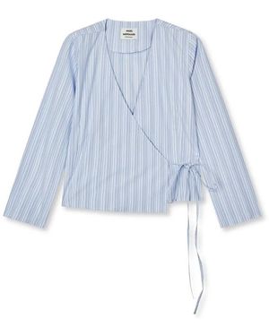 Mads Nørgaard Blouses - Blauw