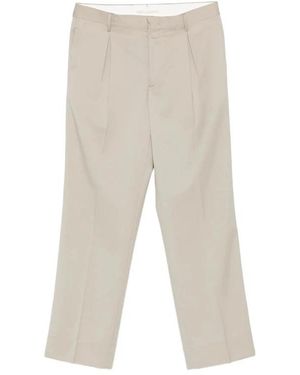 BRIGLIA Suit Trousers - Natural