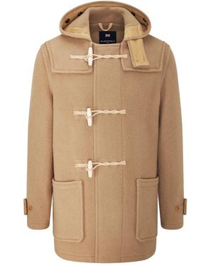 Gloverall Mid Monty Duffle Coat - Naturel
