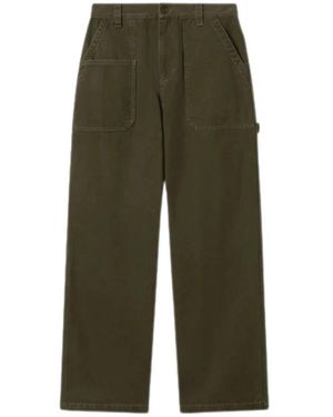 Isabel Marant Straight Trousers - Green