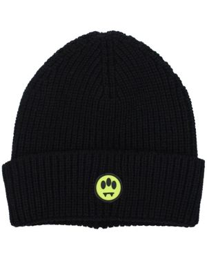 Barrow Luxuriöse Schwarze Wollstrickmütze