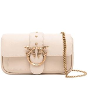 Pinko Tassen ,Love One Pocket - Naturel
