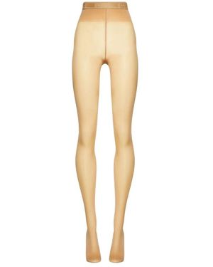 Wolford Synergy 40 Leg Support Tights - Natural