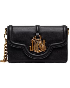 Just Cavalli Cross Body Bags - Nero