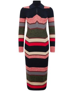 Iceberg Knitted Dresses - Rojo