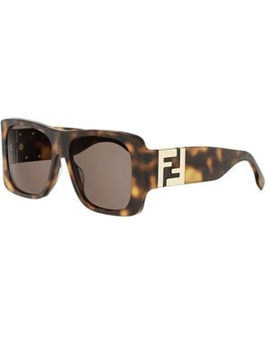 Fendi Forever Sonnenbrille - Braun
