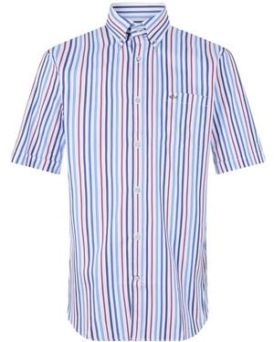 Paul & Shark Short Sleeve Shirts - Blu