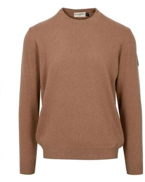 Roy Rogers Round-Neck Knitwear - Marrón