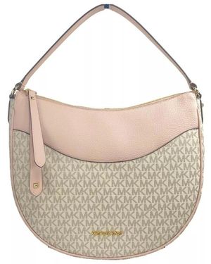 Michael Kors Borsa a tracolla elegante con slot per carte - Bianco