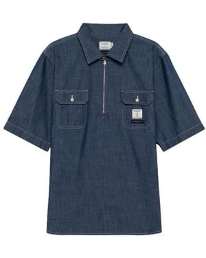 Roy Rogers Denim Shirts - Blu