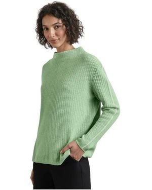 Street One Rollkragenpullover - Grün