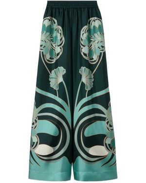 La DoubleJ Wide Trousers - Verde