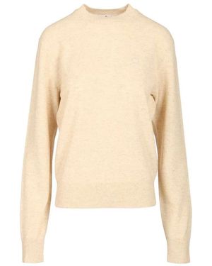 Acne Studios Rundhalspullover - Natur