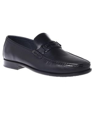 Baldinini Loafers in dark leather - Blau