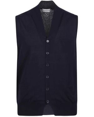 Ballantyne Waistcoats - Blue
