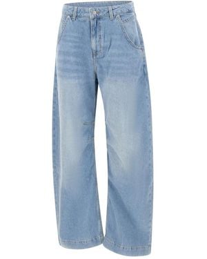 HUGO Loose-Fit Jeans - Blue