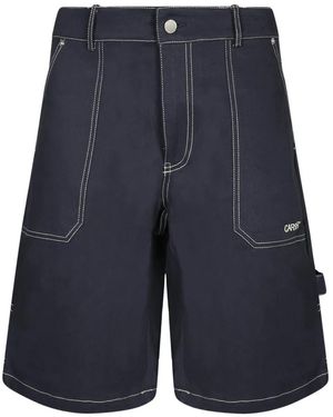 Carrera Denim Shorts - Blue