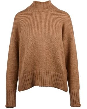 Alpha Studio Turtlenecks - Marron