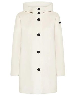 Rrd Single-Breasted Coats - Blanco