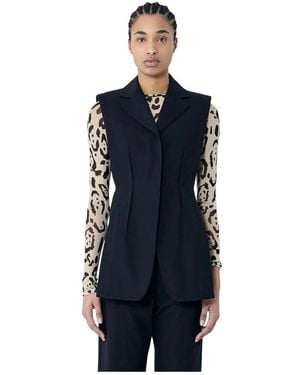 Sportmax Waistcoats - Blue