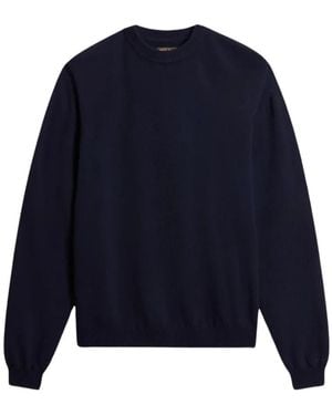 Woolrich Round-Neck Knitwear - Azul