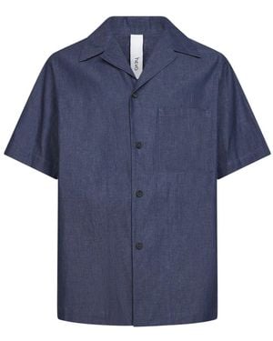 Hevò Short Sleeve Shirts - Bleu