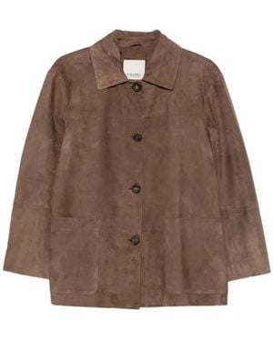 Max Mara Smmastrale Jas - Bruin