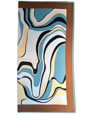 Coccinelle Silky Scarves - Blu