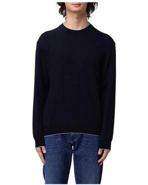Paul & Shark Round-Neck Knitwear - Azul