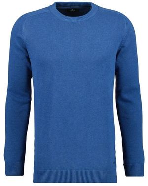 RAGMAN Stylischer Pullover Sweater - Blau