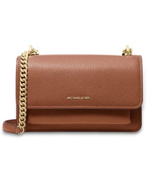 Michael Kors Damen Schultertasche Claire Camel 30T4Gc7L3T222 - Braun